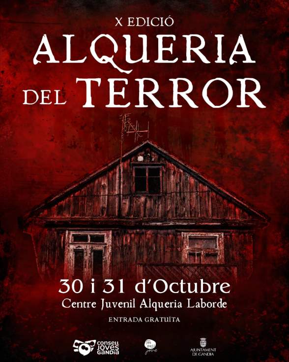 L’Alqueria del Terror celebra la seua desena edició els dies 30 i 31 d’octubre a Gandia