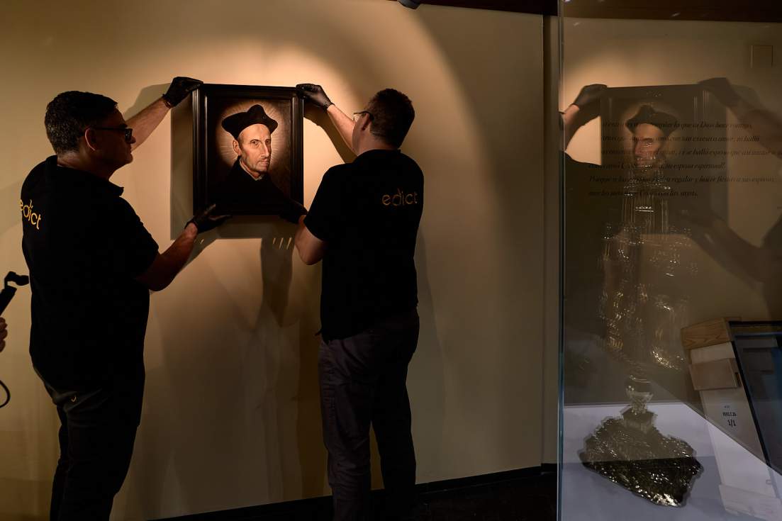 Gandia rep per primera vegada una obra en depòsit del Museu del Prado