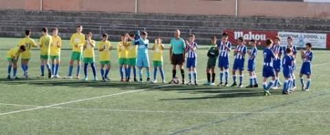 Infantil B Contra el Rácing.