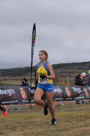 Alba Soler, en carrera.