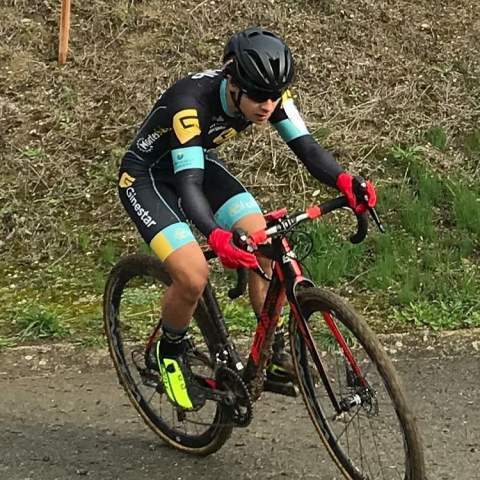 Dani Sánchez en Karrantza.