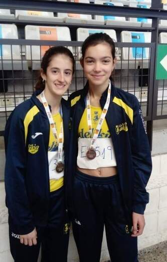 Aitana Ferrair&oacute; y Laura Sanchis.
