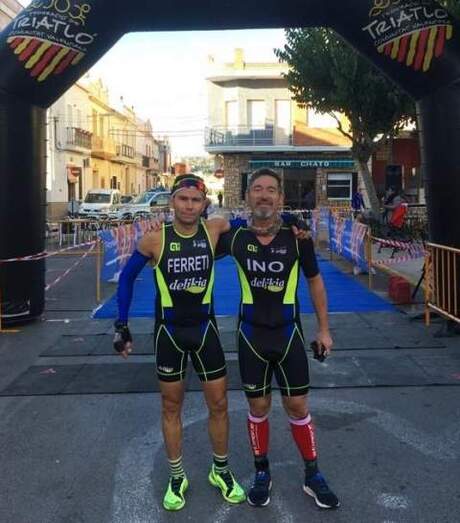 David Ferrair&oacute; e Ino Moreno en Alfarp.