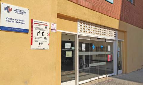 Centro de salud de Beniopa.