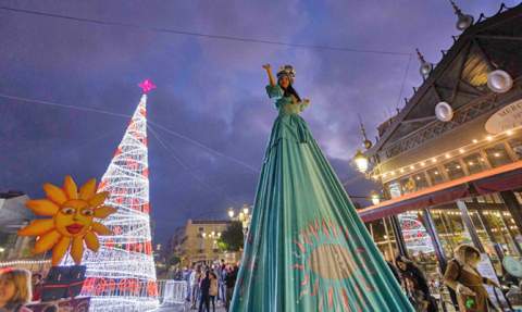 Navidad en 2019 en Gandia. / Foto: Carola Woodward. Navidad en 2019 en Gandia. / Foto: Carola Woodward.