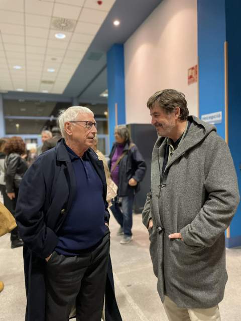 Raimon i Luis García Montero.
