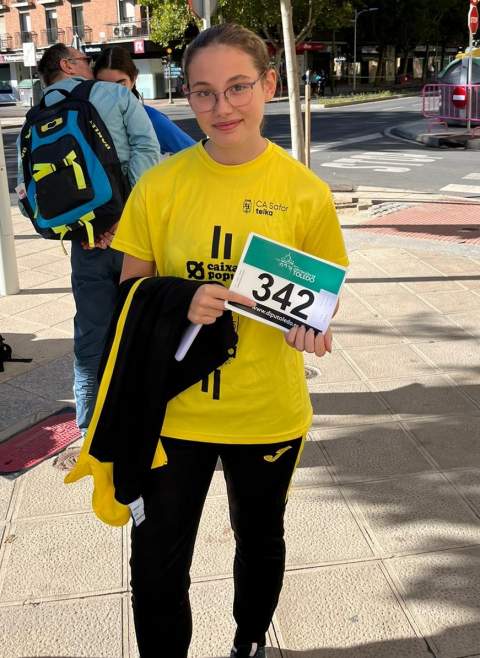 Nuria Diago en la Espada Toledana.