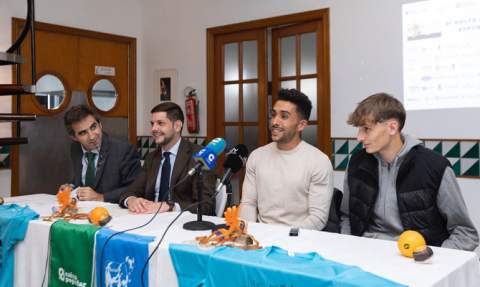 Presentaci&oacute;n de la carrera en rueda de prensa.