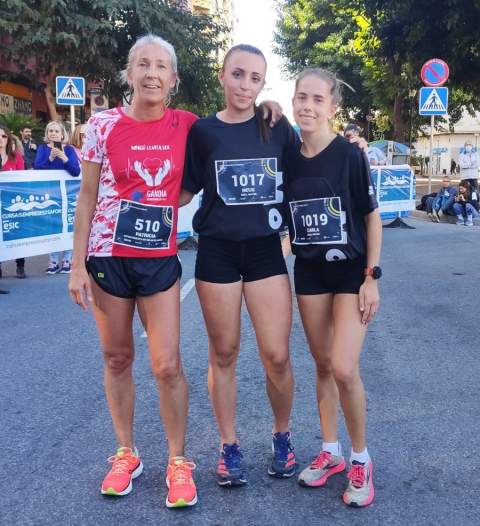 Tres primeras.