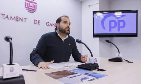 David Ronda, en rueda de prensa. David Ronda, en rueda de prensa.