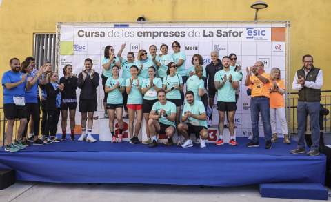 Premio a la empresa con más participantes, Vicky Foods. / Foto: Col·lectiu La Noria.