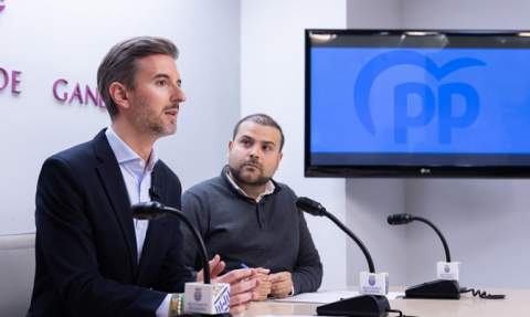 Soler y Ronda en rueda de prensa. Soler y Ronda en rueda de prensa.