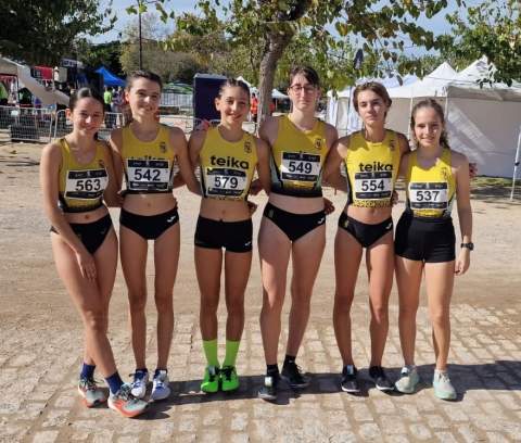 Equipo cadete femenino.