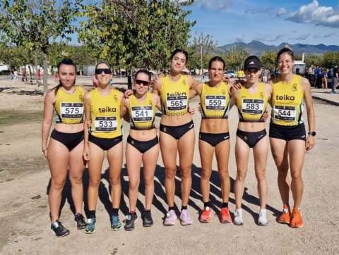 Equipo absoluto femenino.