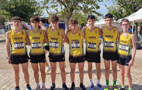 Equipo cadete masculino.