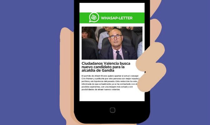 Imagen del v&iacute;deo publicado por el PSPV de Gandia.
