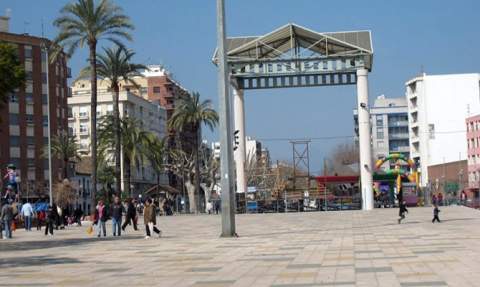 Parc de l'Estació, Oliva. Parc de l'Estació, Oliva.