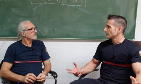 David Rodríguez y Josep Monforte. David Rodríguez y Josep Monforte.