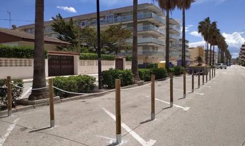 Una terraza en Daimús. Una terraza en Daimús.