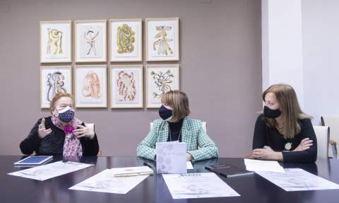 Serlik, Gil y Codina en roda de premsa.