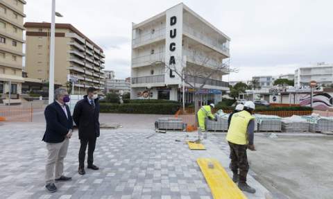 Visita al paseo marítimo. Visita al paseo marítimo.