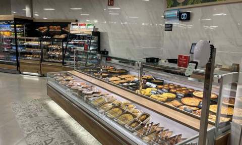 Zona de comida para llevar.
