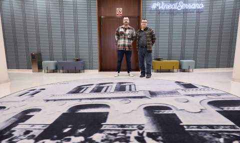 Nahuel Gonz&aacute;lez i Joan Fuster.