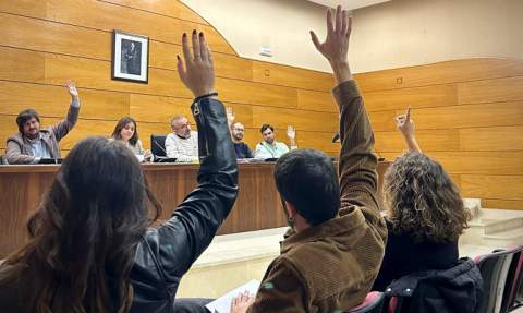 Votaci&oacute;n en la Mancomunitat.